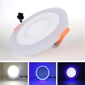 Heevye двухцветный алюминиевый светодиодный светильник 6Вт/9Вт/16Вт/24Вт