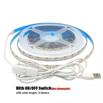 HEGEHE светодиодная лента USB 5В 2835