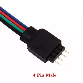 HEGUOGUO 4Pin 5Pin RGB/RGBW разъем для светодиодной ленты 5050 3528