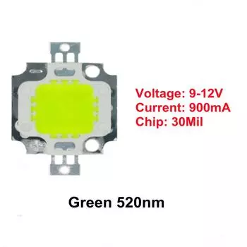 HEGUOGUO COB LED Chip Beads 12V 10W