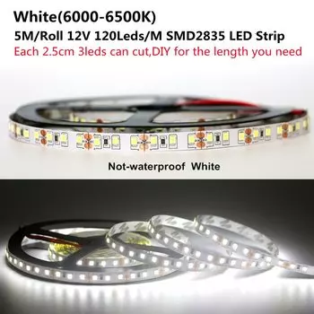 HEGUOGUO гибкая светодиодная лента SMD 2835 32 канала 12В