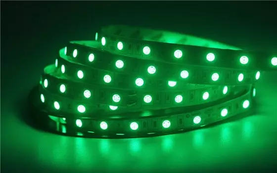 HEGUOGUO светодиодная лента 5050 12В водонепроницаемая