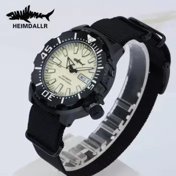 Heimdallr Monster мужские часы для дайвинга NH36A часы с автоматическим механизмом с сапфировым стеклом 20 бар водонепроницаемые механические часы мужские