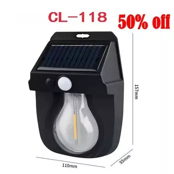 Heinast Солнечный вольфрамовый настенный светильник