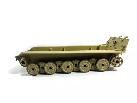 Heng Long 1/16 King Tiger Tank нижний корпус корпуса с задней панелью, колесами-колесами, дорожными колесами