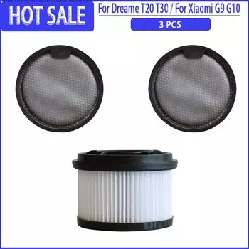 HEPA-фильтр для Dreame T10/T20/T20 Pro/T30/T30 Neo/R10/R10 Pro/R20/Xiaomi G9/G10 (6 шт.)