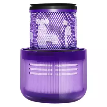 HEPA-фильтр для Dyson V11 V15, фиолетовый, ПП+фильтровальная бумага+фильтровальный хлопок
