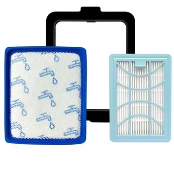 HEPA-фильтр для пылесоса Philips CP0616, FC9728, FC9730, FC9731, FC9732, FC9733, FC9734, FC9735 (4 штуки)