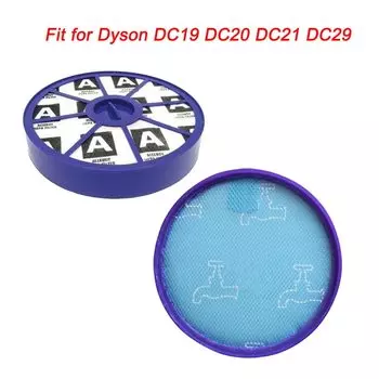 Передняя и задняя HEPA фильтр комплект для Dyson DC19 DC20 DC21 DC29 пред-и пост, верхний и нижний мотор фильтры пылесоса Замена