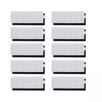 HEPA фильтры для робота-пылесоса Polaris PVCR 0726w 0826, 10 комплектов
