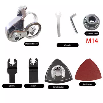 HERCTOOLS Осциллирующий инструмент для угловой шлифмашины 100/125