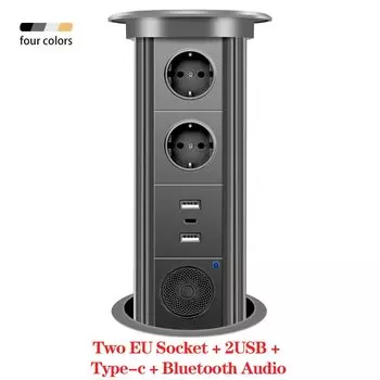 Herepow автоматическая выдвижная розетка