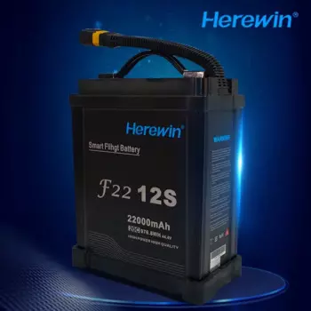 Herewin 44,4 V 12S 14S 22000mAh 20C литиевая полимерная аккумуляторная батарея Lipo для сельского хозяйства UAV