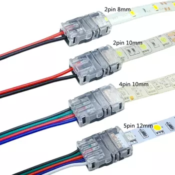 HERULED LED Strip Connector 2/3/4/5/6 Pin