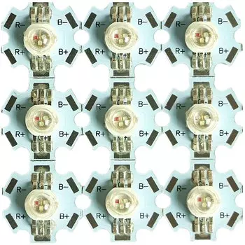 HERULED RGB Светодиодные лампы 3Вт