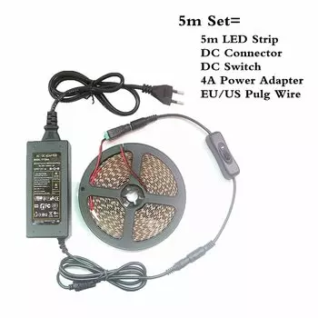 HERULED УФ светодиодная лента 3528 фиолетовая 60/120 LEDs/m