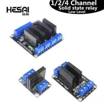 HESAI 1/2/4 Channel Solid State Relay 5V 240V 2A для Arduino