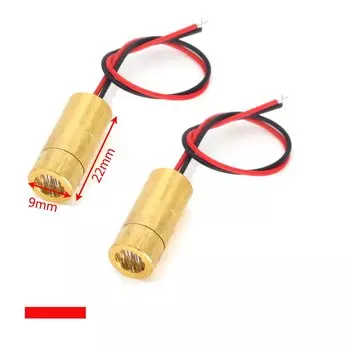 HESAI 650nm 5mW красный лазерный модуль