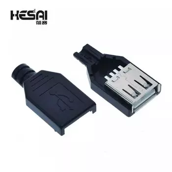 HESAI USB 2.0 Женский 4-контактный разъем