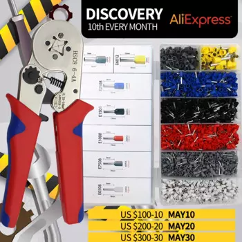 Обжимные клещи Makerele HSC8 6-4A 6-6A