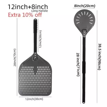 HEXINGYUAN Лопатка для пиццы 8, 9, 12, 13, 14 дюймов
