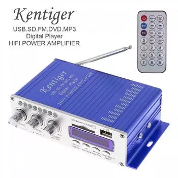Hi-Fi HY502 USB MP3 DVD CD FM SD Цифровой мотоциклетный автомобильный стереоплеер Усилитель мощности Аудио Музыкальный плеер Звук Музыкальный плеер
