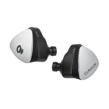 Hi-Fi наушники-вкладыши для монитора CLAVELON DELTA в стиле киберпанк с импортным из Германии медным покрытием OFC + посеребренным медным кабелем