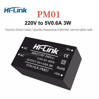 Hi-Link HLK-PM01 Преобразователь напряжения 220В до 5В 3Вт
