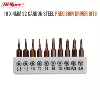 Hi-Spec Мини прецизионная отвертка золотая ручка 20 шт