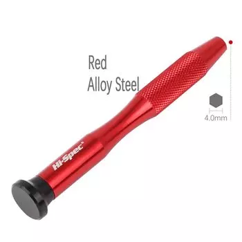 Hi-Spec Мини-ручка для отверток 4 мм стальная