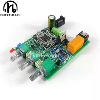 HIFI Цифровой усилитель мощности с Bluetooth-совместимым 4,2 2 * NE5532 преусилителем 15 Вт + 15 Вт 62*80 мм