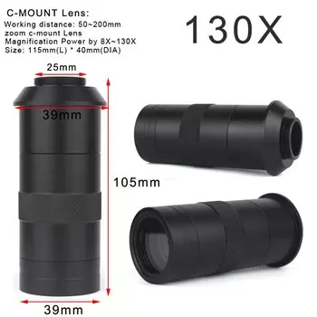 HIGH CLOUD 130X Зум-объектив для микроскопа