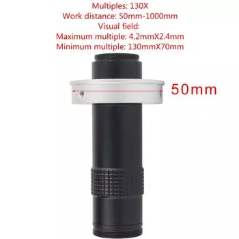 HIGH CLOUD Зум-объектив 100X-360X для промышленного микроскопа