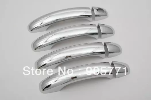 Хромированная крышка дверной ручки для Volkswagen VW Touareg 2002-2010