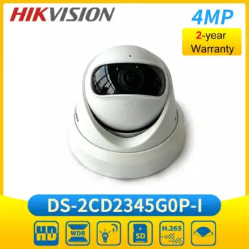 Hikvision DS-2CD2345G0P-I 4-мегапиксельная IP-камера POE с широким углом обзора 180 градусов револьверная комнатная камера видеонаблюдения в Корейском стиле