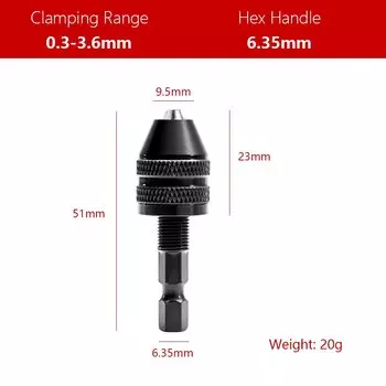 HILDA Бесключевой патрон для дрели