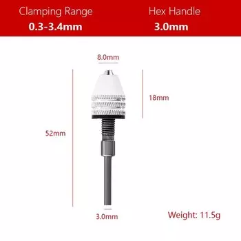 HILDA мини быстрозажимной сверлильный патрон