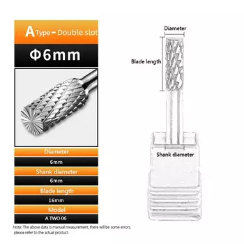 HILIXUN Ротационный напильник 6ммAFC