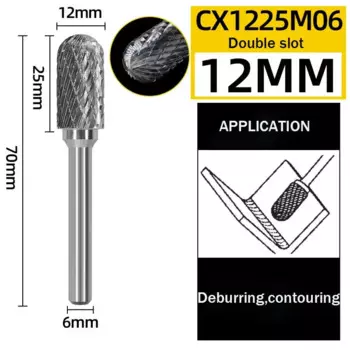 HILIXUN Твердосплавная шлифовальная головка C-типа