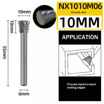 HILIXUN Твердосплавная шлифовальная головка N-типа