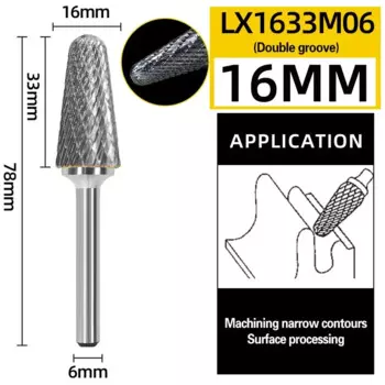 HILIXUN Твердосплавные роторные напильники