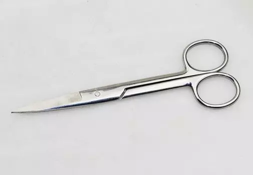 Хирургические Ножницы 14 См С Прямым Изгибом Из Нержавеющей Стали, Медицинское Оборудование Для Оказания Неотложной Помощи