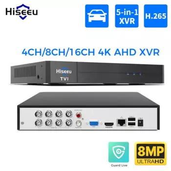 Hiseeu Y4KXVR-4/8/16 5-в-1 видеорегистратор