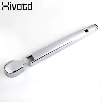 Hivotd для Skoda Kodiaq шкода кодиак , накладка на рычаг заднего стеклоочистителя, хромированная отделка, хромированные аксессуары для укладки, запчасти 2017 2018 2019,автотовары аксессуары для авто