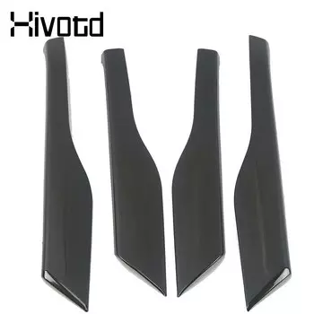 Hivotd внутренняя накладка на дверь, кнопка, боковая наклейка, внутренняя защита, автомобильные аксессуары для Mitsubishi Outlander 3 2016-2022