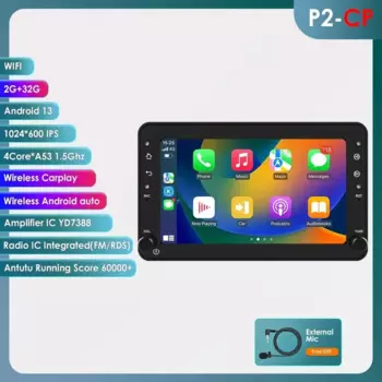 Hizpo AI Voice Android Auto Radio для Alfa Romeo 159 Brera Spider Sportwagon Carplay Автомобильное мультимедийное авторадио Головное устройство RDS GPS