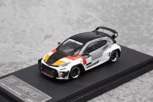 HKM 1/64 GR Yaris Игрушечная модель автомобиля из сплава
