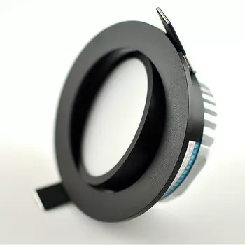 HKOSM светодиодный потолочный светильник 3 Вт/5 Вт/7 Вт/12 Вт черный