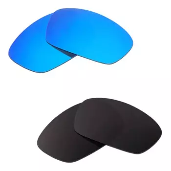 HKUCO Hijinx солнцезащитные очки поляризованные Сменные линзы 2 пары синий и черный увеличение четкости