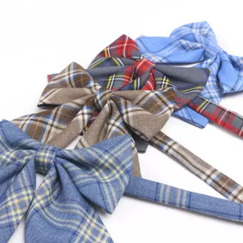 Хлопковая клетчатая юбка JK Ties, коричневая или цвета хаки, в японском и корейском стиле, повседневная юбка-бабочка для девочек, аксессуары DK